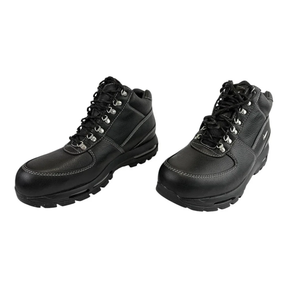 Nike Air Max Goadome PRM Boots Black White Leather HF5306-001 Size 4 / 5.5W